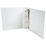 Classeur PP personnalisable Kreacover - 4 anneaux en D 50mm - A4 maxi, blanc EXACOMPTA