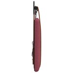vidaXL Tête de lit suspendue Avec lumière LED Bordeaux PU antique