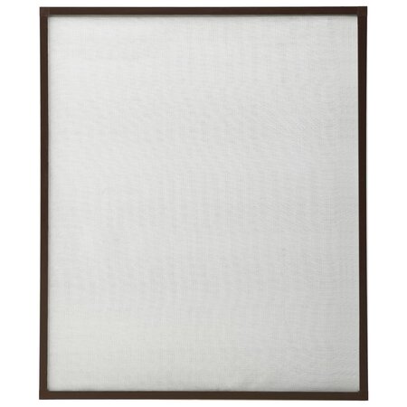 vidaXL Moustiquaire pour fenêtre Marron 110x130 cm