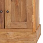 vidaXL Buffet d'angle 60x45x60 cm bois de teck massif