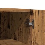 vidaXL Buffet vieux bois 100x36x60 cm bois d'ingénierie