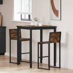 vidaXL Table de salle à manger / Table de repas Bois d'ingénierie