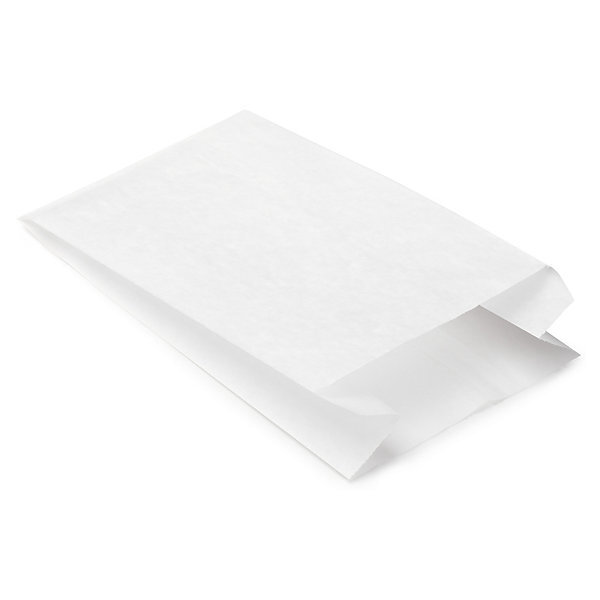 Sachet kraft blanc à soufflets 23 x 35 x 8 cm (lot de 500)