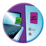 Bloc 90 F Super Sticky Notes 76 x 76 mm Rose Ultra POST-IT