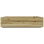 vidaXL Jardinière 100x100x26 5 cm bois de pin imprégné