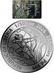 Monnaie ROBIN HOOD 1/500 Oz Palladium 25$ Liberia 2026 (PRÉCOMMANDE)