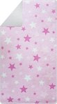 Tapis enfant Etoile 100 x 150 cm - Rose