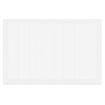 vidaXL Ensemble de salle à manger pour jardin 7 Pièces Blanc Rattan Polt