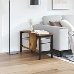 vidaXL Étagère Bois Ancien 82 x 32 x 47 cm Bois d'ingénierie