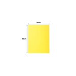 Paquet De 100 Chemises Forever® 220 100  Recyclé - 24x32cm - Jaune - X 5 - Exacompta