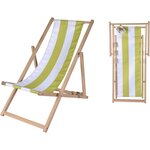 Simba Toys 100004446 - Eichhorn Chaise de Soleil en bois pour Enfant