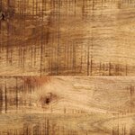vidaXL Meuble TV 100x34x46 cm bois massif de manguier brut
