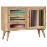 vidaXL Buffet 100 x 30 x 75 cm Bois de manguier massif