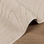 vidaXL Tapis d'intérieur et d'extérieur PALMERAS Beige 120 x 170 cm