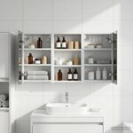 vidaXL Ensemble de Meubles de Salle de Bain 3 Pièces 90 x 10 5 x 50 cm