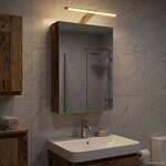 vidaXL Armoire Miroir de Salle de Bain Bois ancien 30 x 10 5 x 50 cm