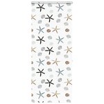 vidaXL Store enrouleur de douche avec cassette largeur du tissu 96 cm