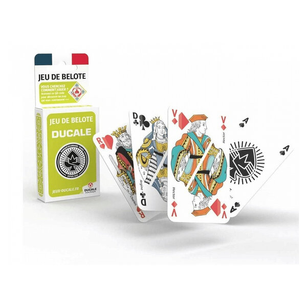 un jeu de belote ducale 32 cartes