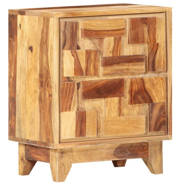 vidaXL Table de chevet 40 x 30 x 50 cm Bois massif
