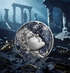 Pièce de monnaie en Argent - Cuivre 2000 Francs g Millésime 2025 Forgotten Civilization ATLANTIS