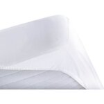 Protège matelas absorbant - 90 x 190 cm - Coton - Anti acariens