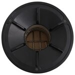 vidaXL Poêle à bois de camping Argenté 45x25x26 cm Acier