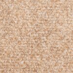 vidaXL Tapis autoadhésifs de marches 5 Pièces Marron 56x17x3cm Aiguilleté
