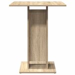 vidaXL Table de bistro Chêne sonoma 60x60x75 cm Bois d'ingénierie
