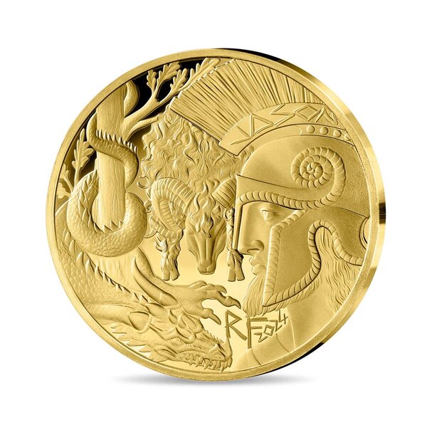 Semeuse - Les Mythes de l'Or Monnaie de 100€ 1/2 oz Or - la Toison d'Or