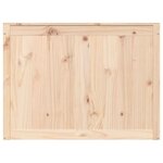 vidaXL Boîte à linge 88 5x44x66 cm Bois massif de pin
