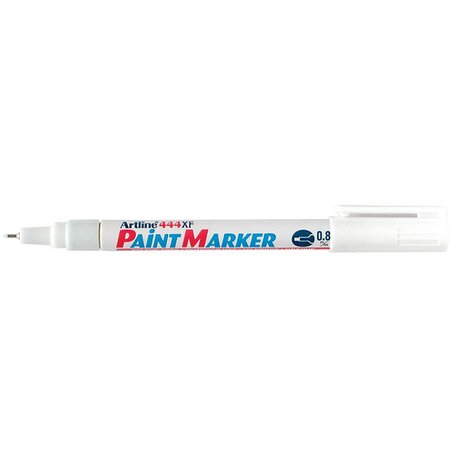 Marqueur 'Paint' '444 XF' permanent indélébile pointe 0,8 mm blanc ARTLINE