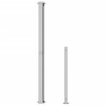 vidaXL Auvent latéral rétractable de patio 180x300 cm Bleu