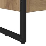 vidaXL Bibliothèque Chêne artisan 80 x 30 x 155 cm Bois d'ingénierie