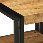 vidaXL Table basse Marron 40 x 40 x 38 cm bois de manguier massif
