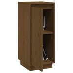 vidaXL Buffet Marron miel 31 5x34x75 cm Bois massif de pin
