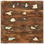 vidaXL Table basse 50 x 50 x 35 cm bois de récupération massif