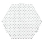 Plaque Hexagone (moyen) assemblable pour perles standard (Ø5 mm)