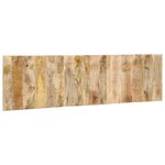 vidaXL Tête de lit 180 cm bois de manguier brut massif