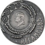 Pièce de monnaie en Argent 20 Dollars g 93.3 (3 oz) Millésime 2024 Steampunk CARNIVAL