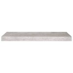 vidaXL Étagère murale flottante gris béton 60x23 5x3 8 cm MDF