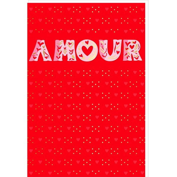 Carte De Voeux "amour" - Draeger paris