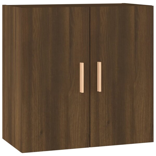 vidaXL Armoire murale Chêne marron 60x30x60 cm Bois d'ingénierie