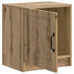 vidaXL Cabinet de chevet Chêne artisanal 43 x 34 5 x 47 cm