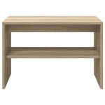vidaXL Meuble TV chêne sonoma 60x40x40 cm bois d'ingénierie