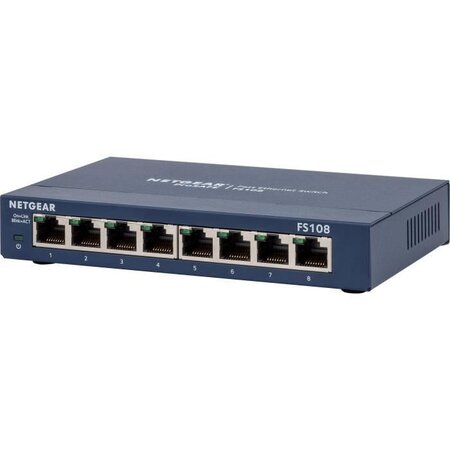 Netgear FS108v3 - Switch 8 ports