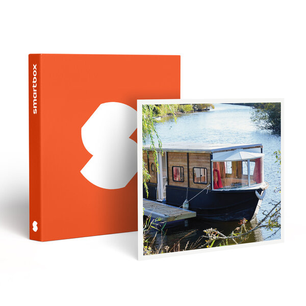 SMARTBOX - Coffret Cadeau 4 jours insolites à bord d'une péniche solaire en famille près de Saint-Nazaire -  Séjour