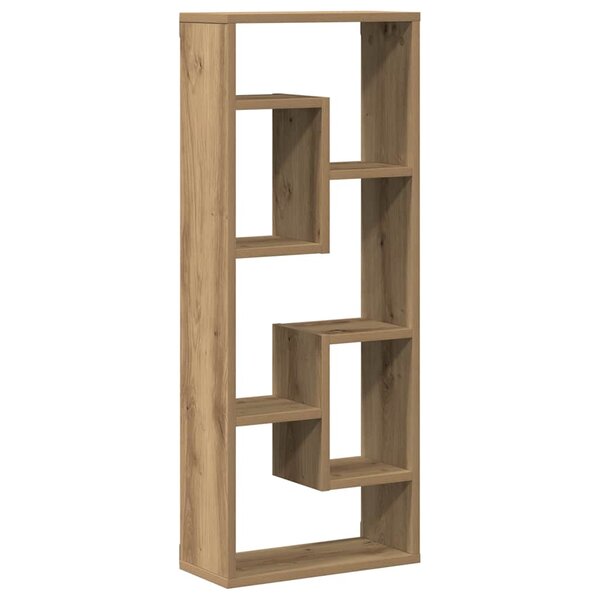 vidaXL Étagère murale Chêne artisanal 36 x 16 x 90 cm Bois d'ingénierie