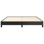 vidaXL Cadre de lit sans matelas noir 180x200 cm similicuir