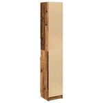 vidaXL Armoire de salle de bain vieux bois bois d'ingénierie