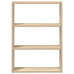 vidaXL Étagère murale chêne sonoma 43x9x60 cm bois d'ingénierie